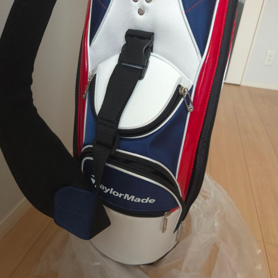 テーラーメイド　キャディバッグ　軽量　ネイビー　ホワイト　レッド