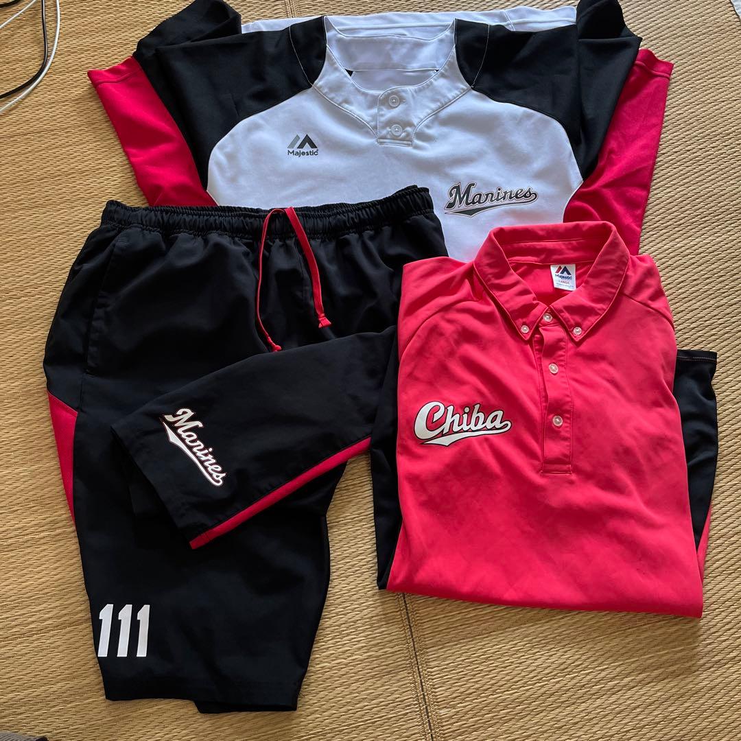 千葉マリーンズ ユニフォーム3点セット