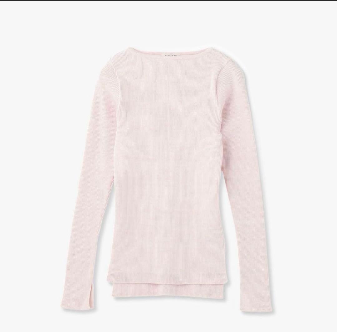 AURALEE×RonHerman別注ギザボートネックプルオーバー