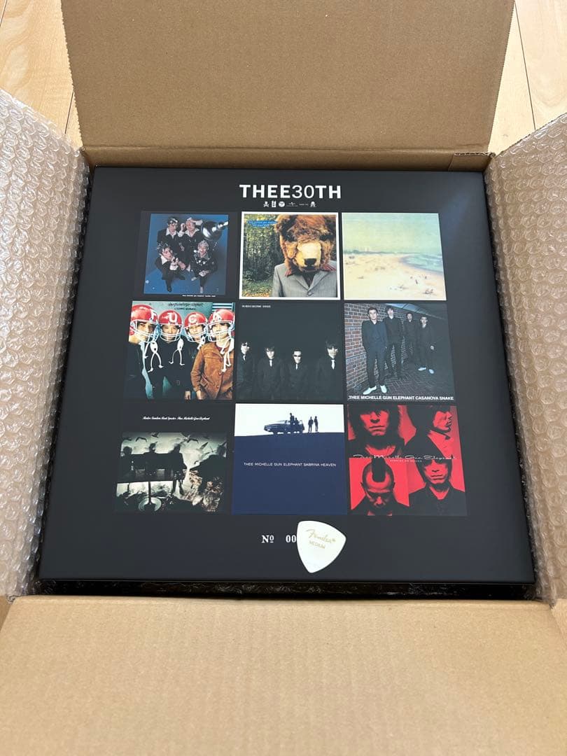 新品 未使用　非売品　THEE 30TH 500個限定 アナログ収納BOX