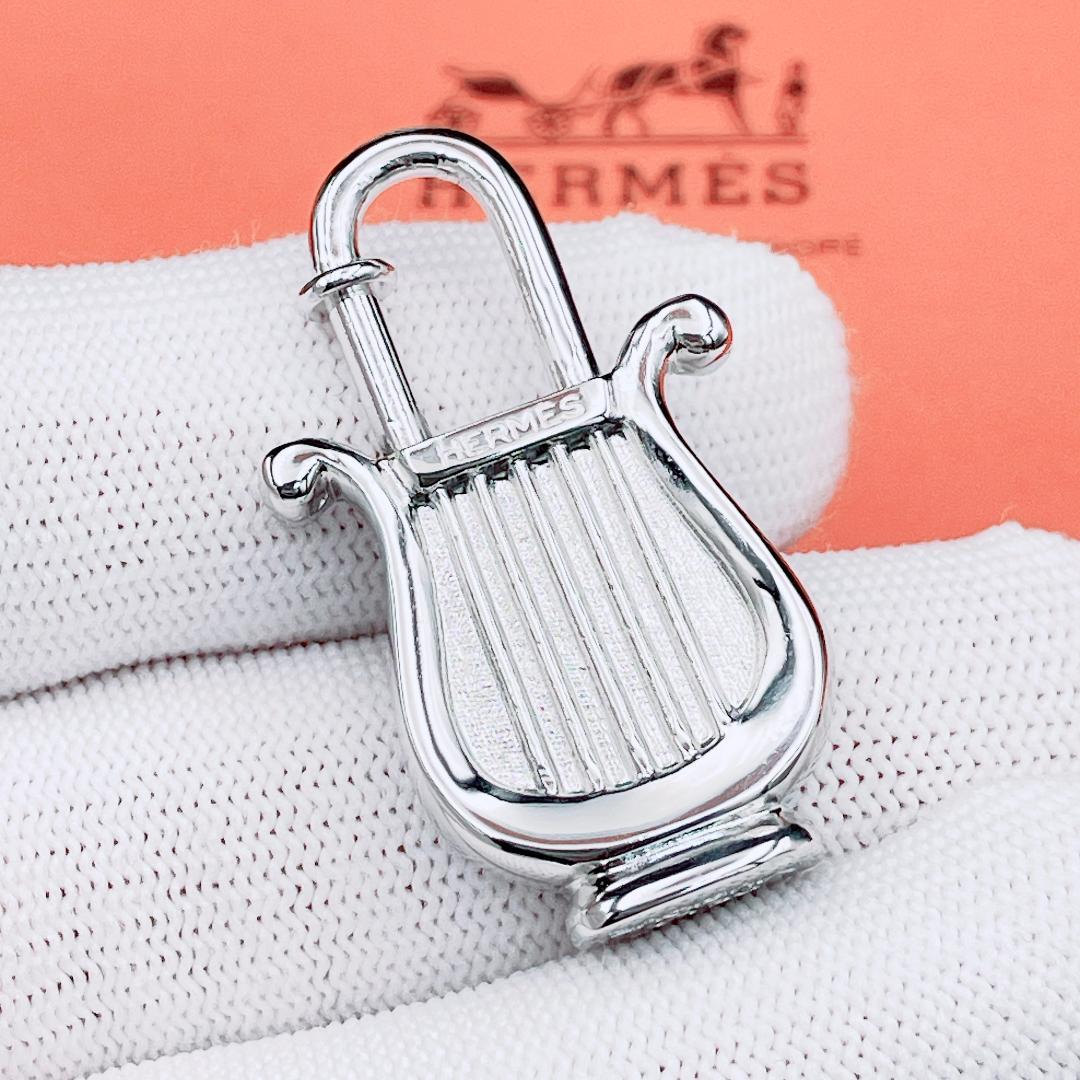 ◇エルメス◇ 新品仕上済 カデナ 1996 年限定 ハープ シルバー 18.5g