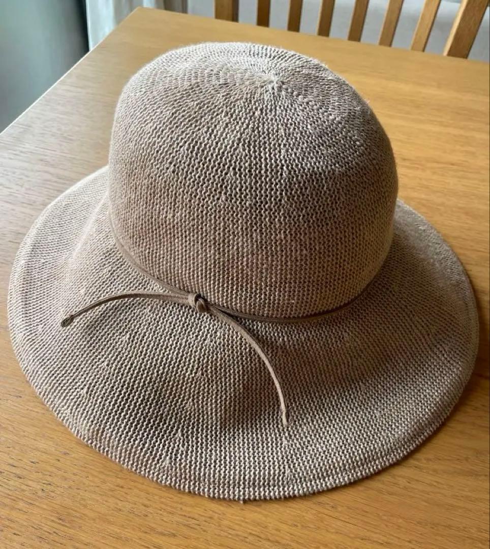 【MKさん専用】サンバリア100 リネン・サーモハット　ベージュ