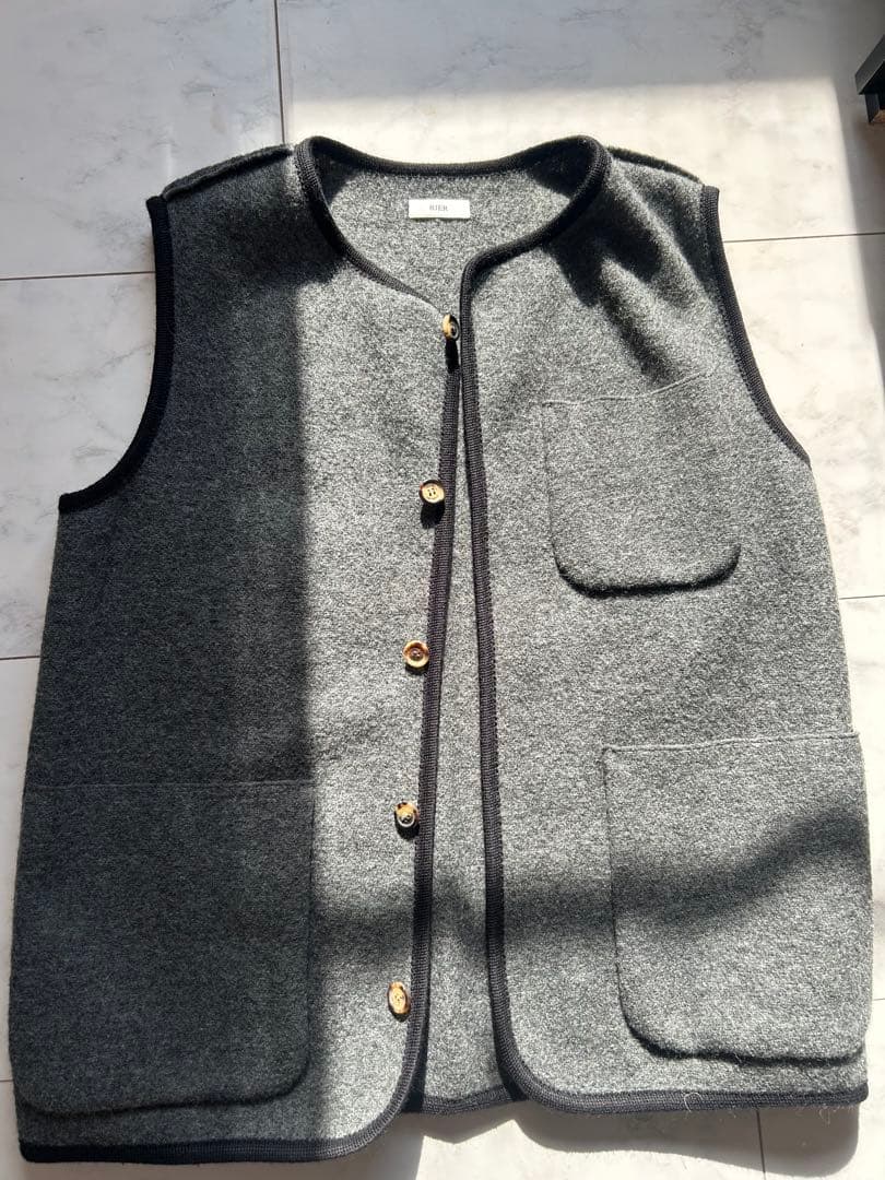 RIER ウールベスト lloomm