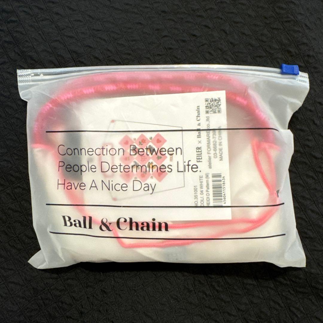 【新品未使用】FEILER Ball & Chain エコバッグ M ホワイト