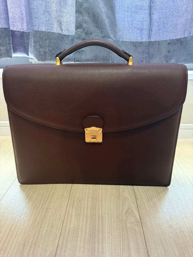 【美品】LE TANNEUR ルタヌア 1898年 本革 ハンドバック ビジネス