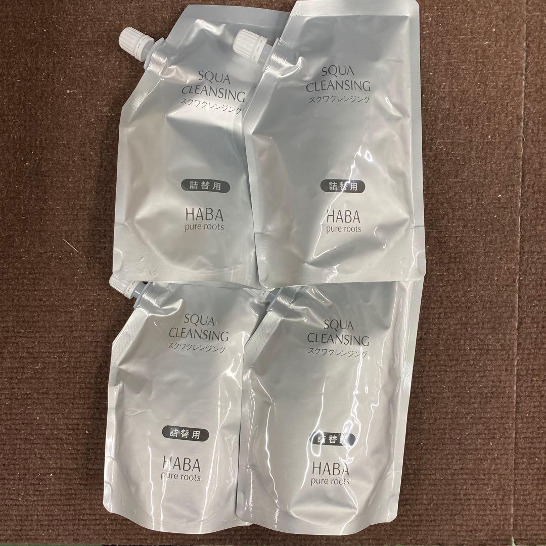 HABA スクワクレンジング　詰め替え用　240ml×4セット