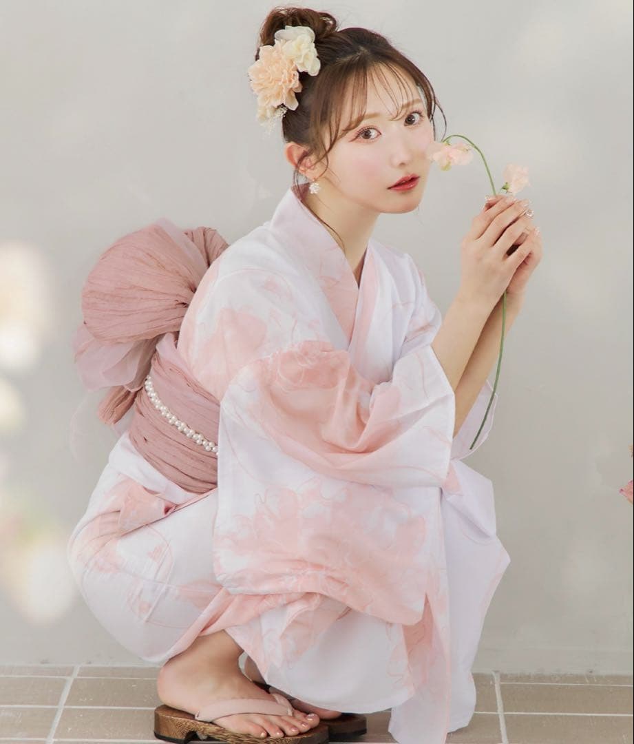 【お値下げ中】sugar nine 浴衣　３点セット