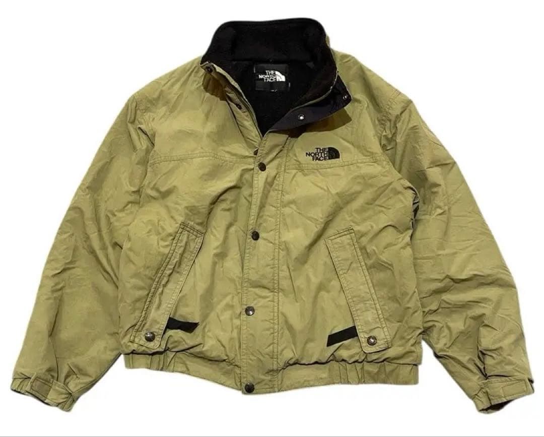i*e様 90s 日本製　ノースフェイス　ナイロンジャケット　ブルゾン　内側フリ