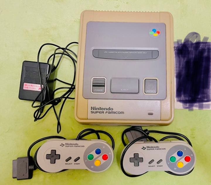 スーパーファミコン本体 とソフト Nintendo SHVC-001