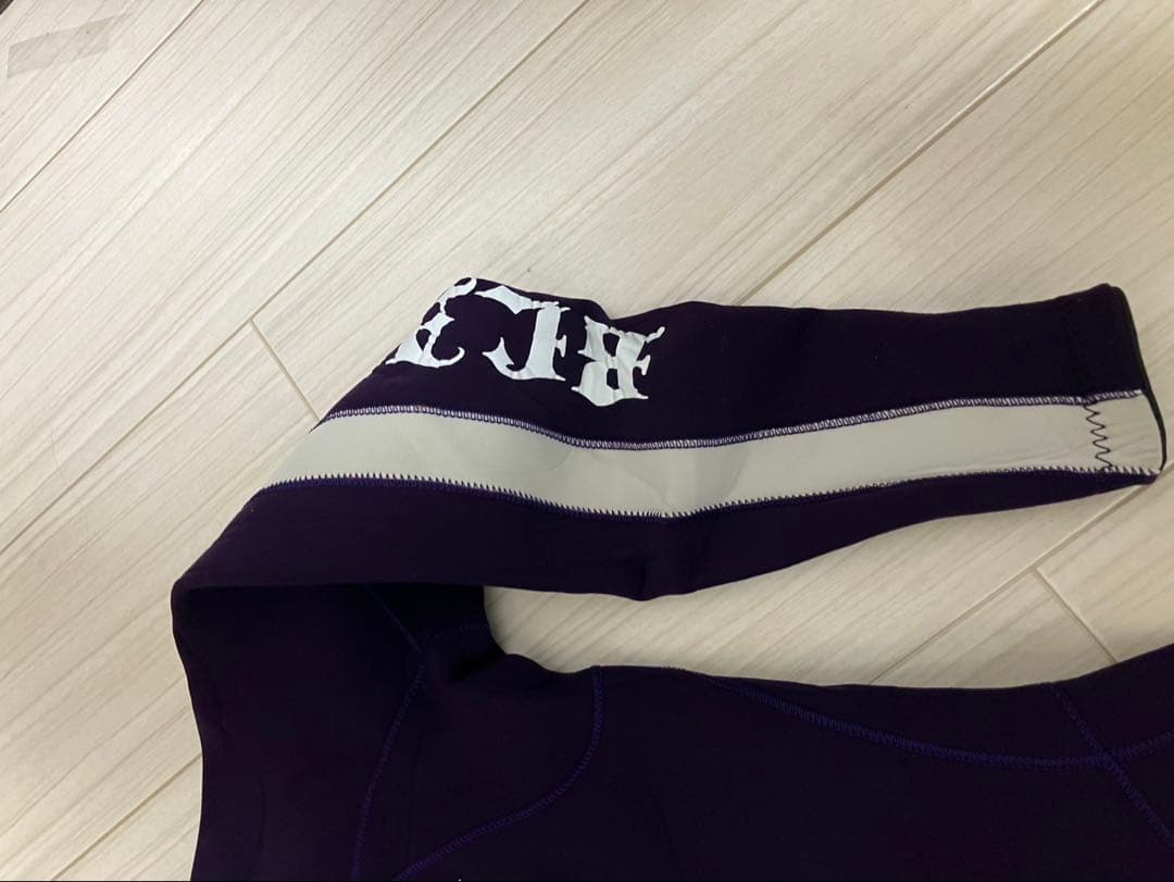 BLALAパープル ウェットスーツ フロントジッパー