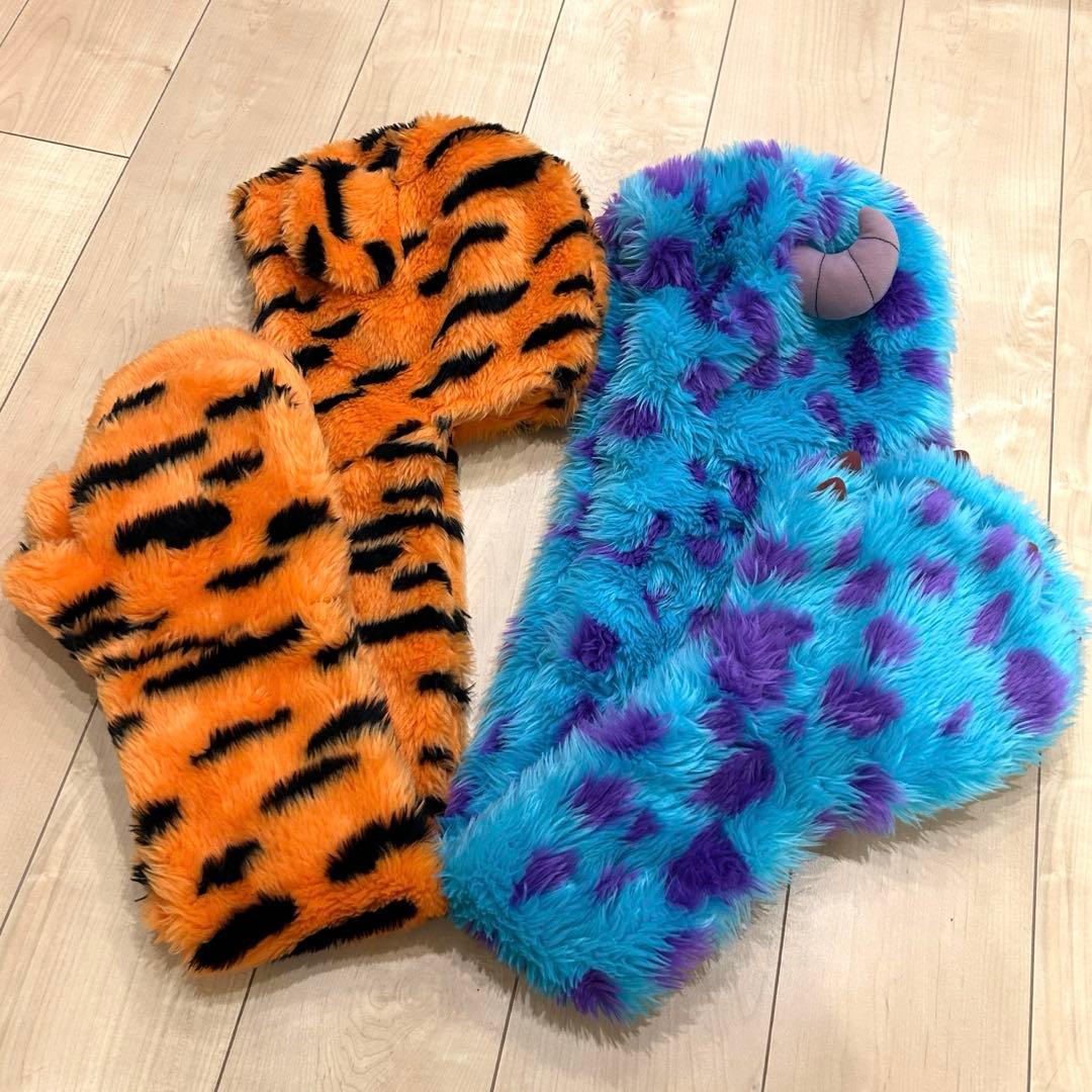 ディズニー ファンキャップマフラー ティガー サリー ２個セット