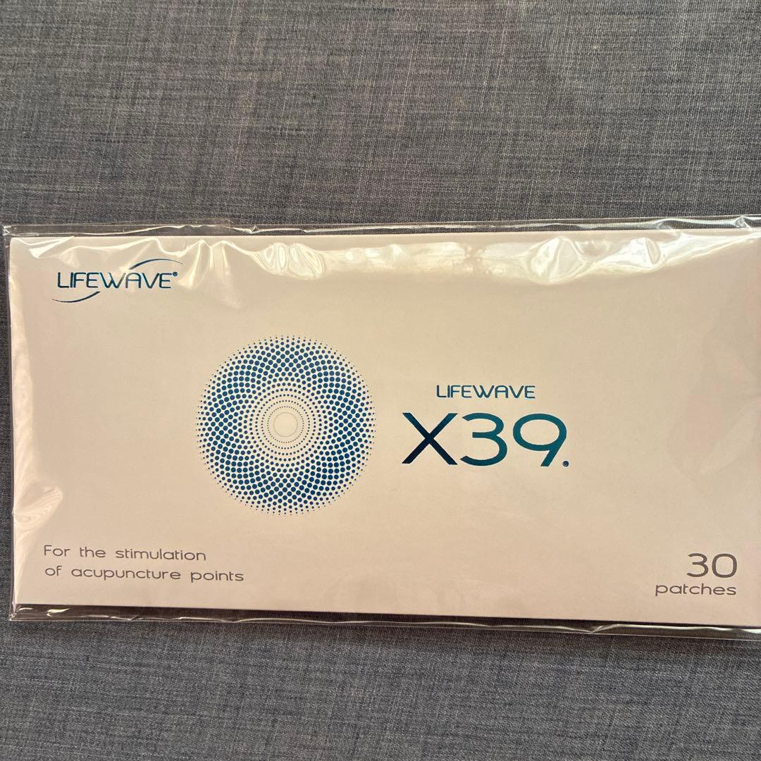 LIFEWAVE X39 30パッチ 説明書付