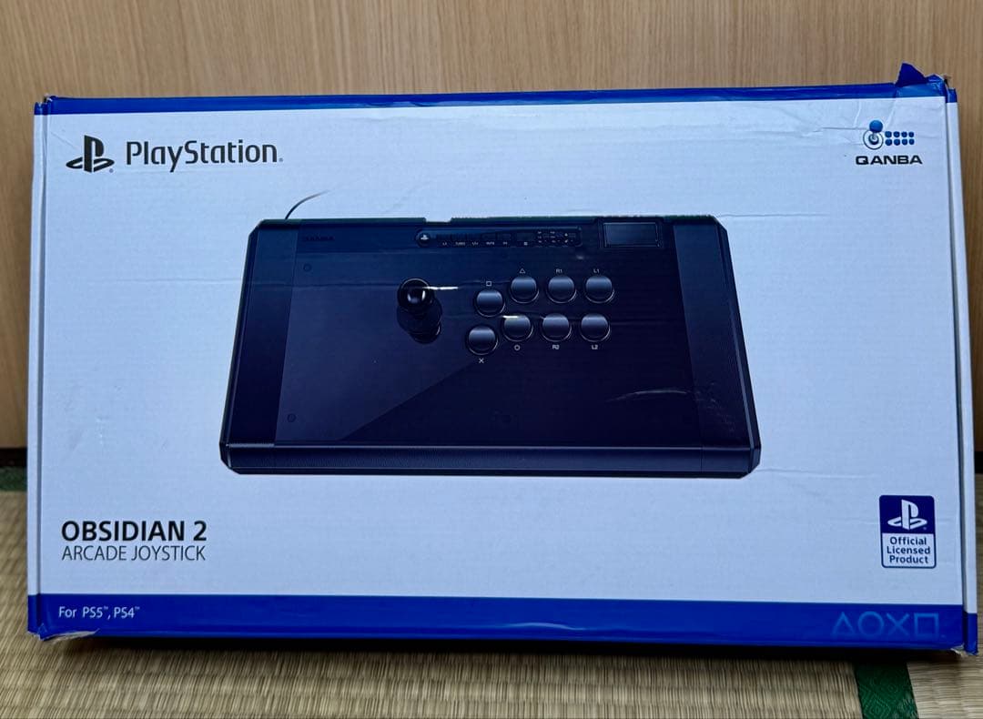 QANBA OBSIDIAN 2 アーケードジョイスティック　(ジャック品)
