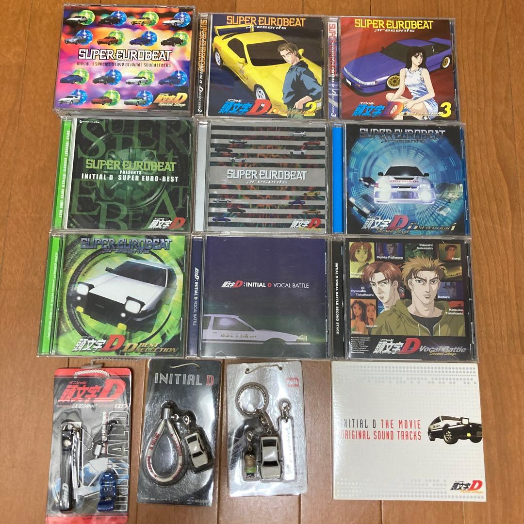 ユーロビート　頭文字D initial D 　ストラップ付　SEB vocal