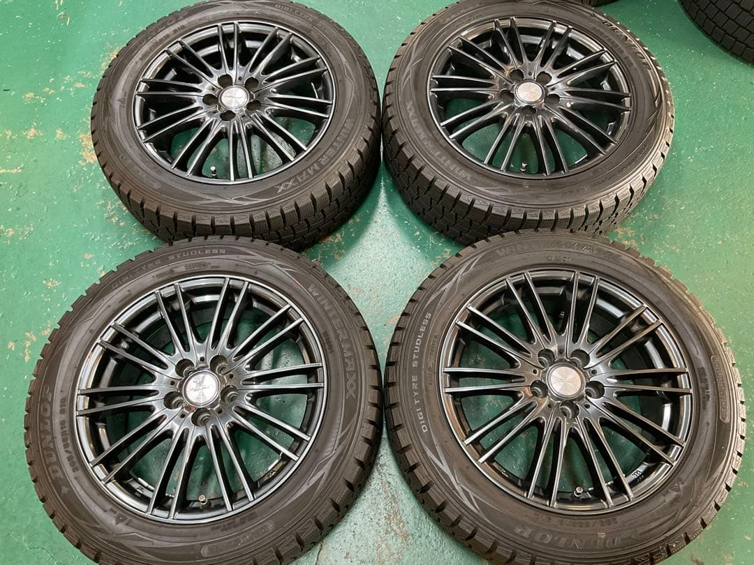 【送料無料】86・カローラスポーツ等　205/55R16 中古4本セット