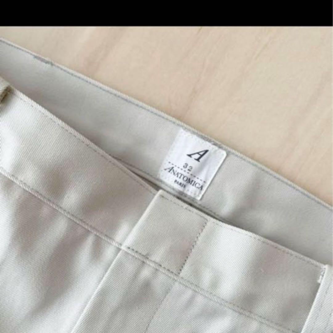 Anatomica Trim Fitパンツ32ストーン アナトミカ