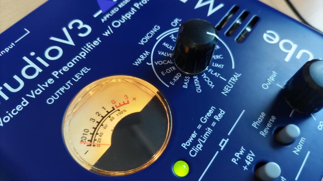 マイクプリアンプ TUBE MP STUDIO V3 ★完動品