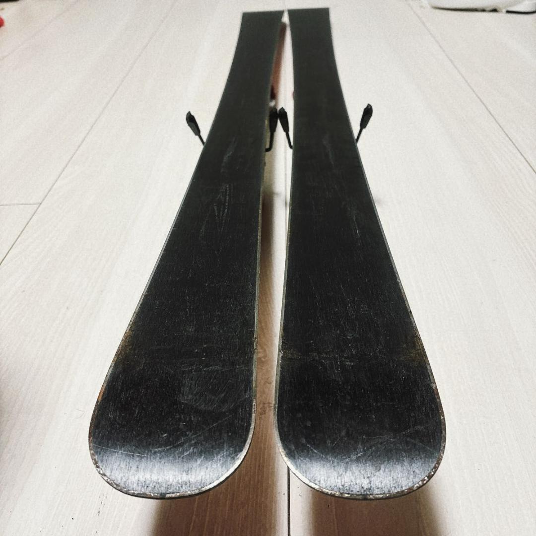 ジュニアスキー 4点セット KAZAMA 126cm GROWHILL 22.0