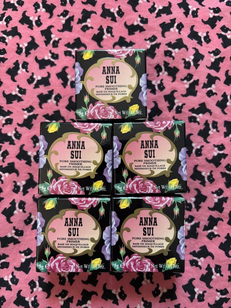 5個　新品　アナスイ　ポアスムージングプライマー