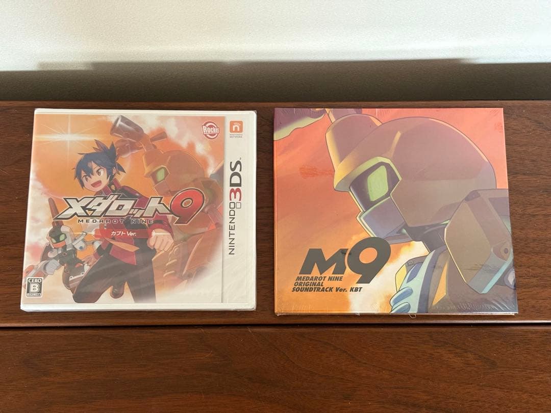 【新品未開封】メダロット9カブトVer. 早期特典設定資料集&サントラ付