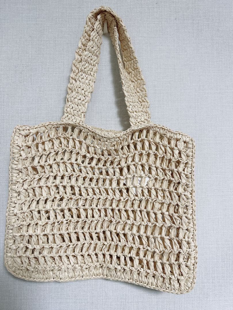 Bonpoint メッシュバッグ ベージュ　夏