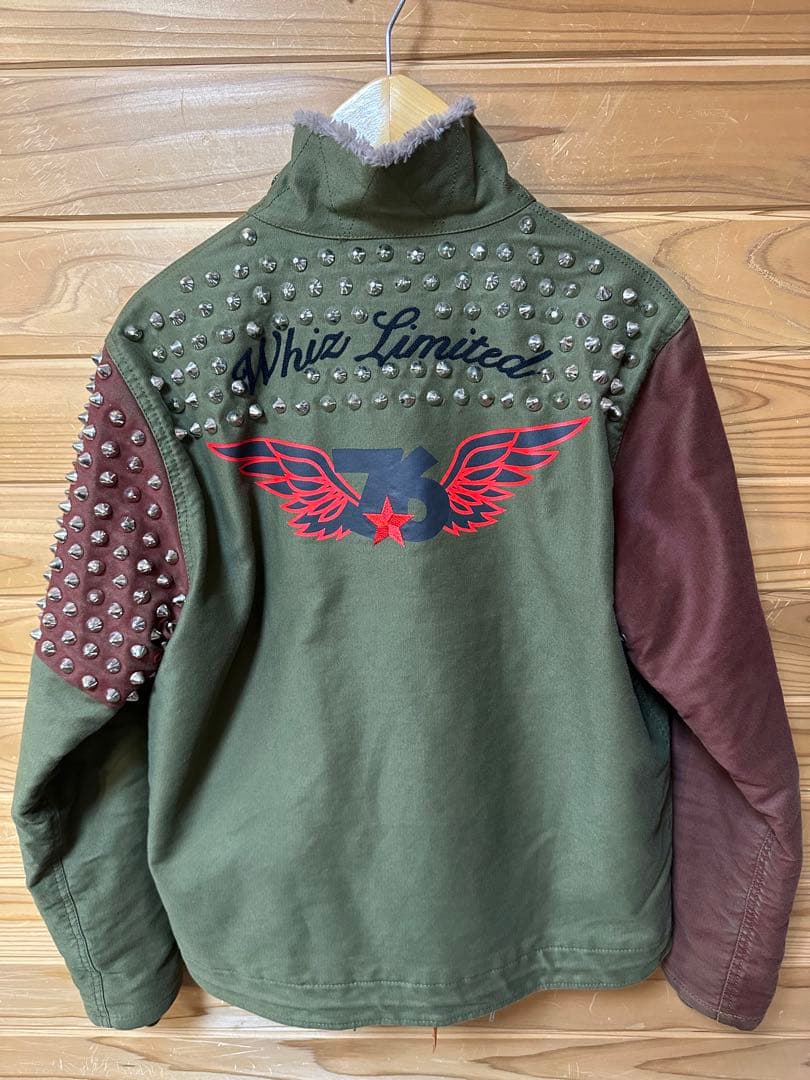 whiz limited wire 名作 スタッズN-1ミリタリージャケット限定