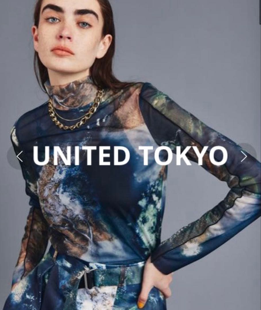 ＊まさまる＊【UNITED TOKYO】シアートップス・ロングベスト