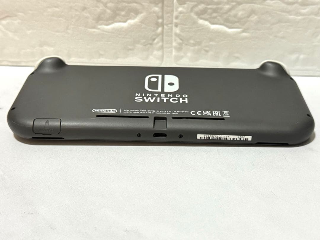 【美品】Nintendo Switch Lite グレー 本体動作品