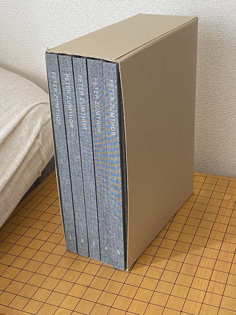 Peter Zumthor 5冊セット ボックス入り