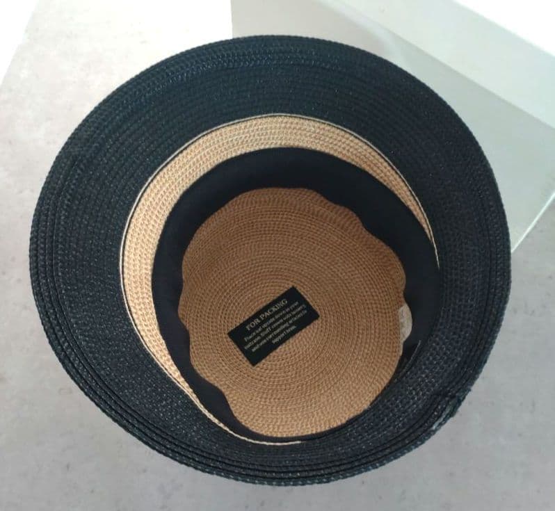 エリックジャビッツERICJAVITS バイカラーストローハット