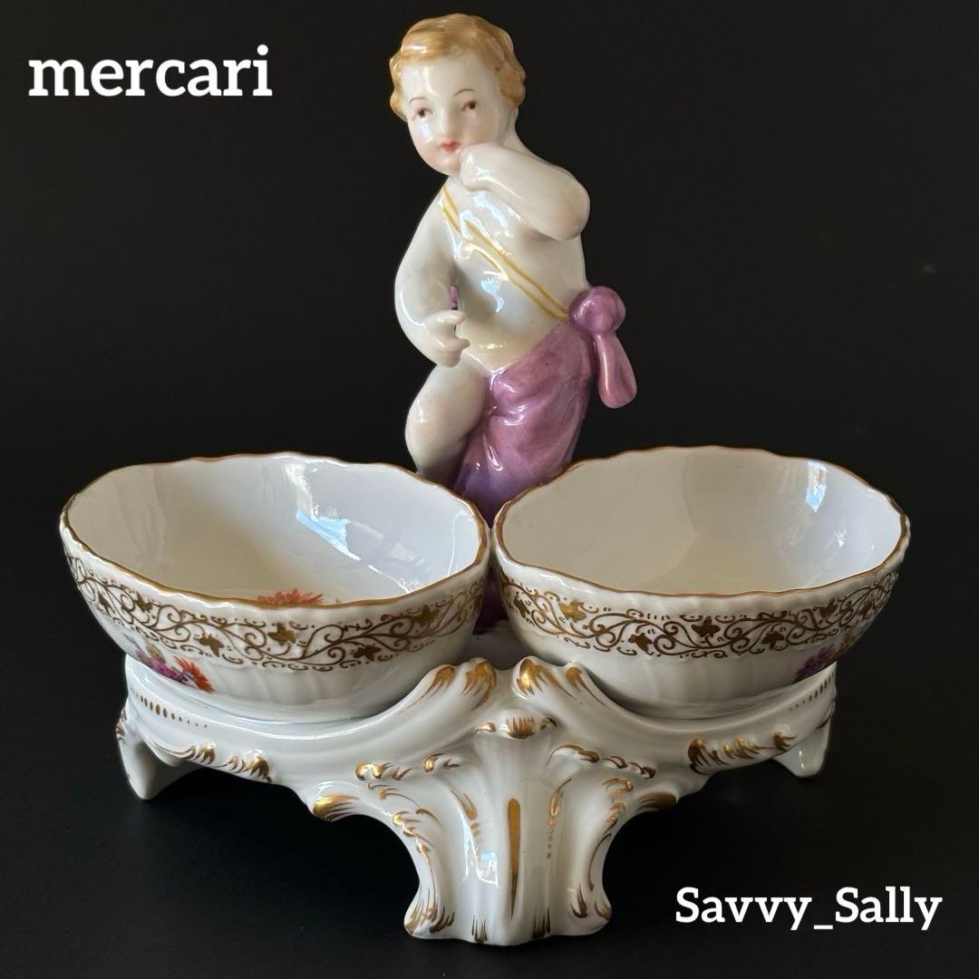 KPM ベルリン　ダブルソルトセラー　天使