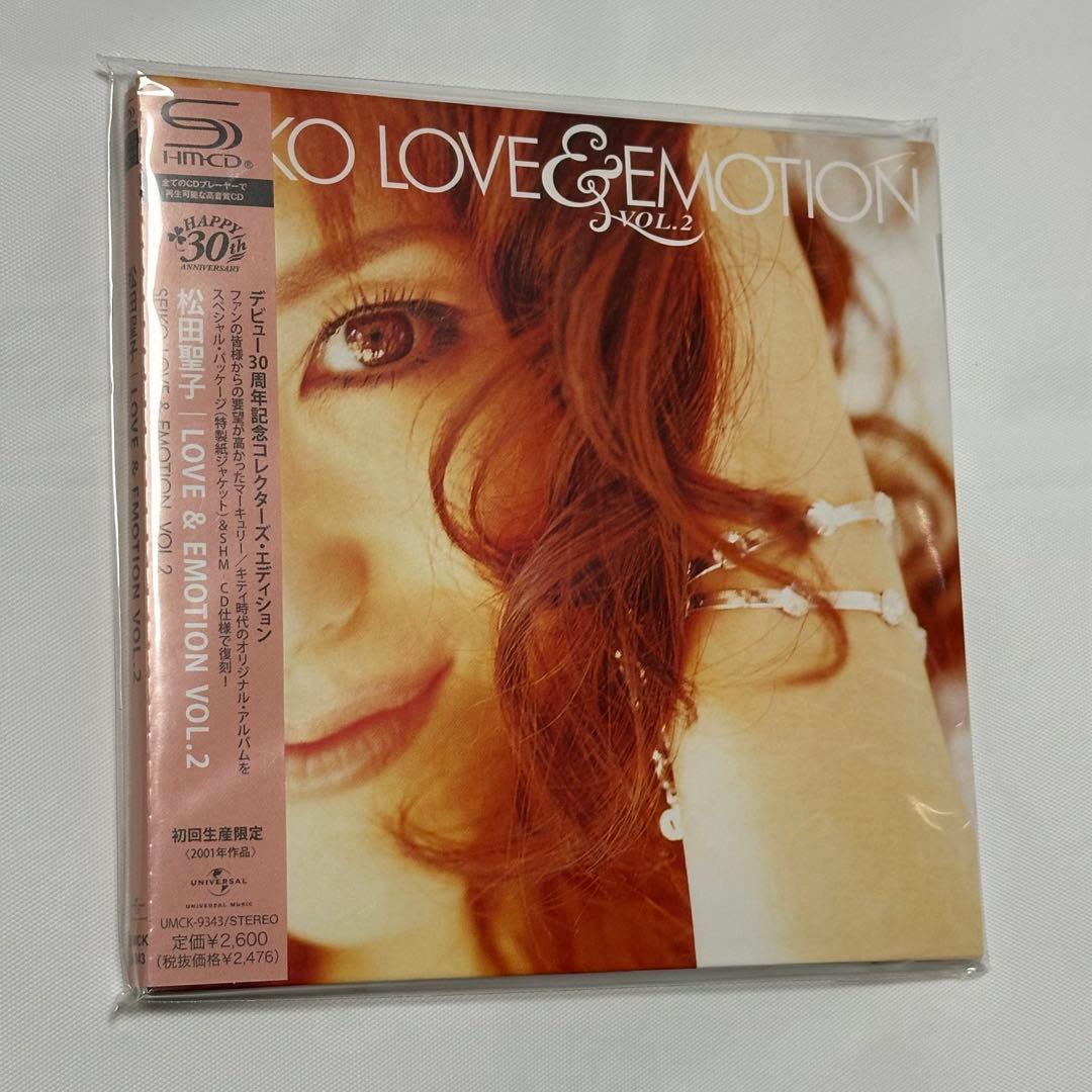 松田聖子/LOVE&EMOTION Vol.2 (紙ジャケット仕様) /CD