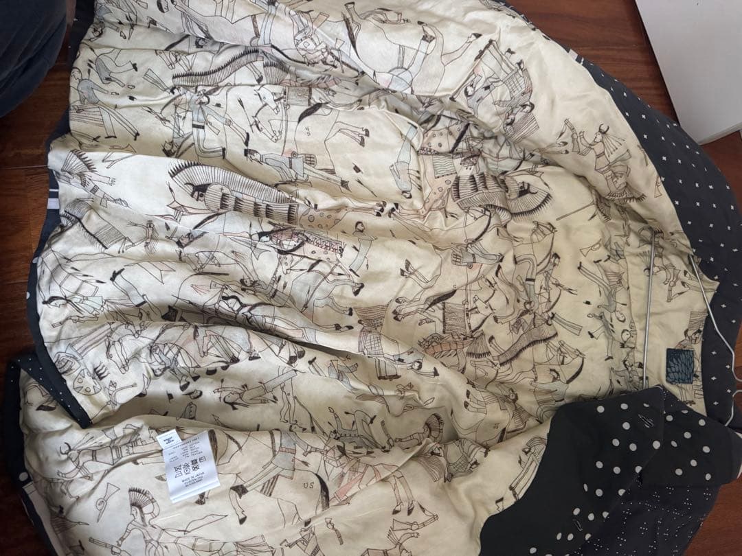 WALLIS DOWN SHIRT S/S (C/SI)バンダナ