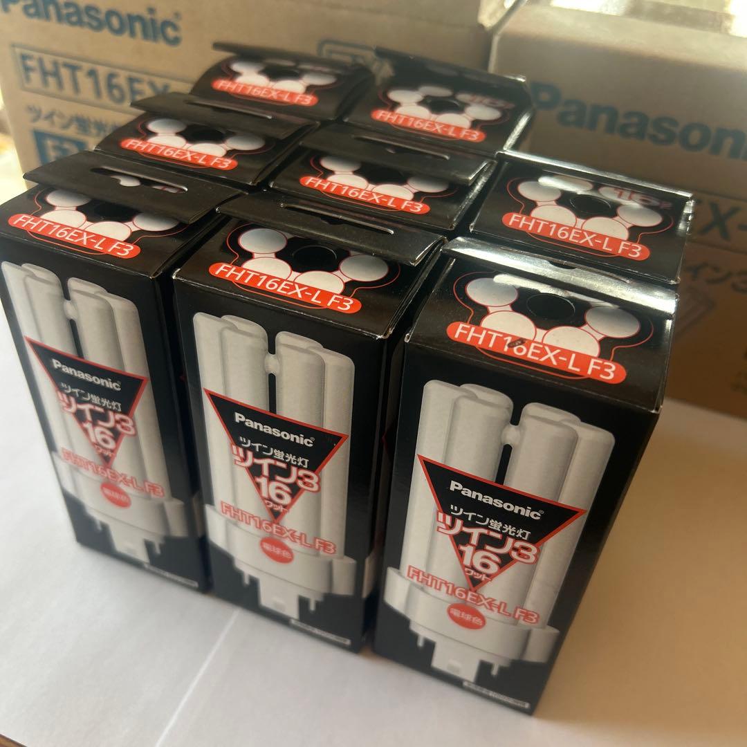 Panasonic ツイン蛍光灯 FHT16EX-LF3 16W 8本