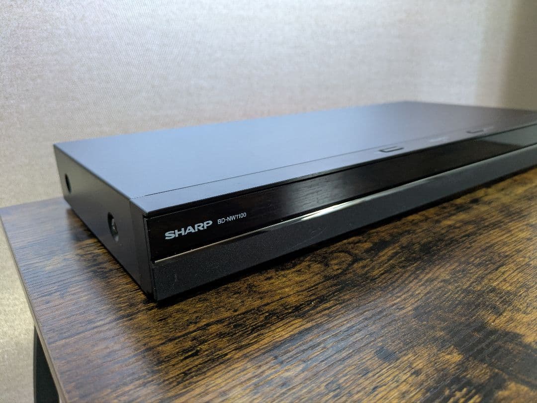 美品 SHARP ブルーレイレコーダー 1TB BD-W1100 2017年製