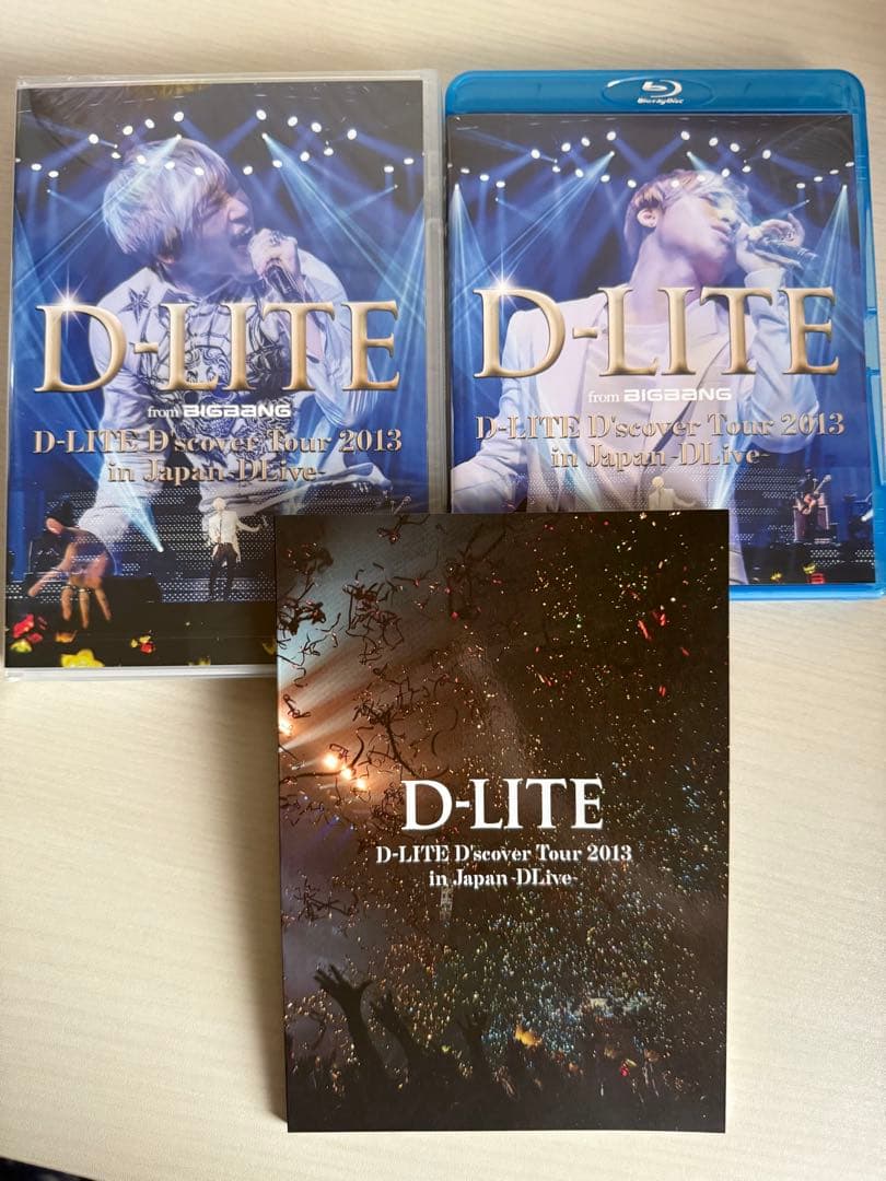 BIGBANG D-LITE テソンBlu-ray、CD、缶バッチアルバムセット