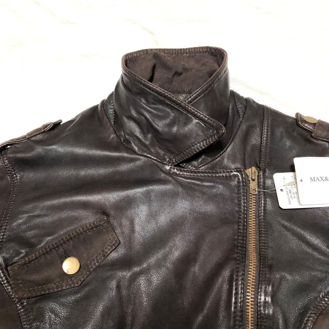 未使用タグ付✨マックスアンドコー【40】シングル ライダース ヴィンテージ