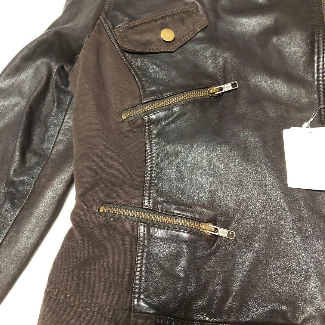 未使用タグ付✨マックスアンドコー【40】シングル ライダース ヴィンテージ