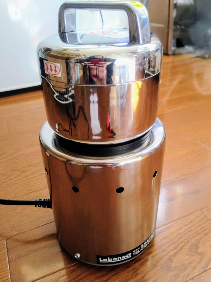 家庭用強力製粉機「コナッピー」家庭用ミルの数倍以上の粉砕力