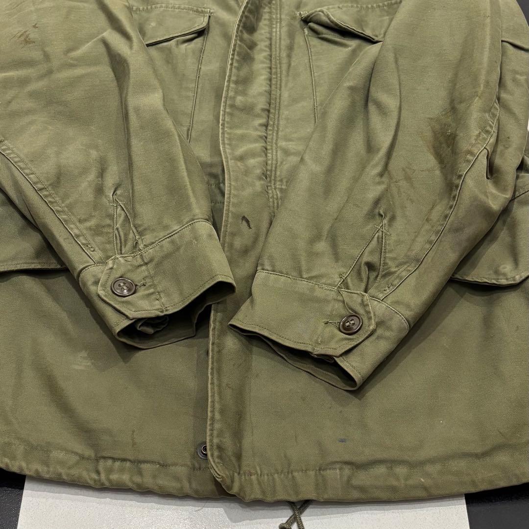 50s M-51 米軍 実物 ミリタリー フィールドジャケット CONMAR S
