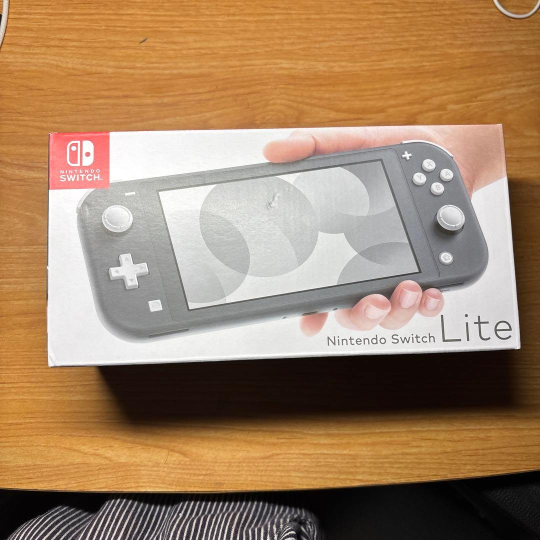 Nintendo Switch Lite グレー　新品未開封