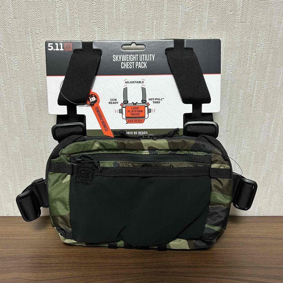 5.11 タクティカル スカイウェイト ユーティリティー チェストパック カモ