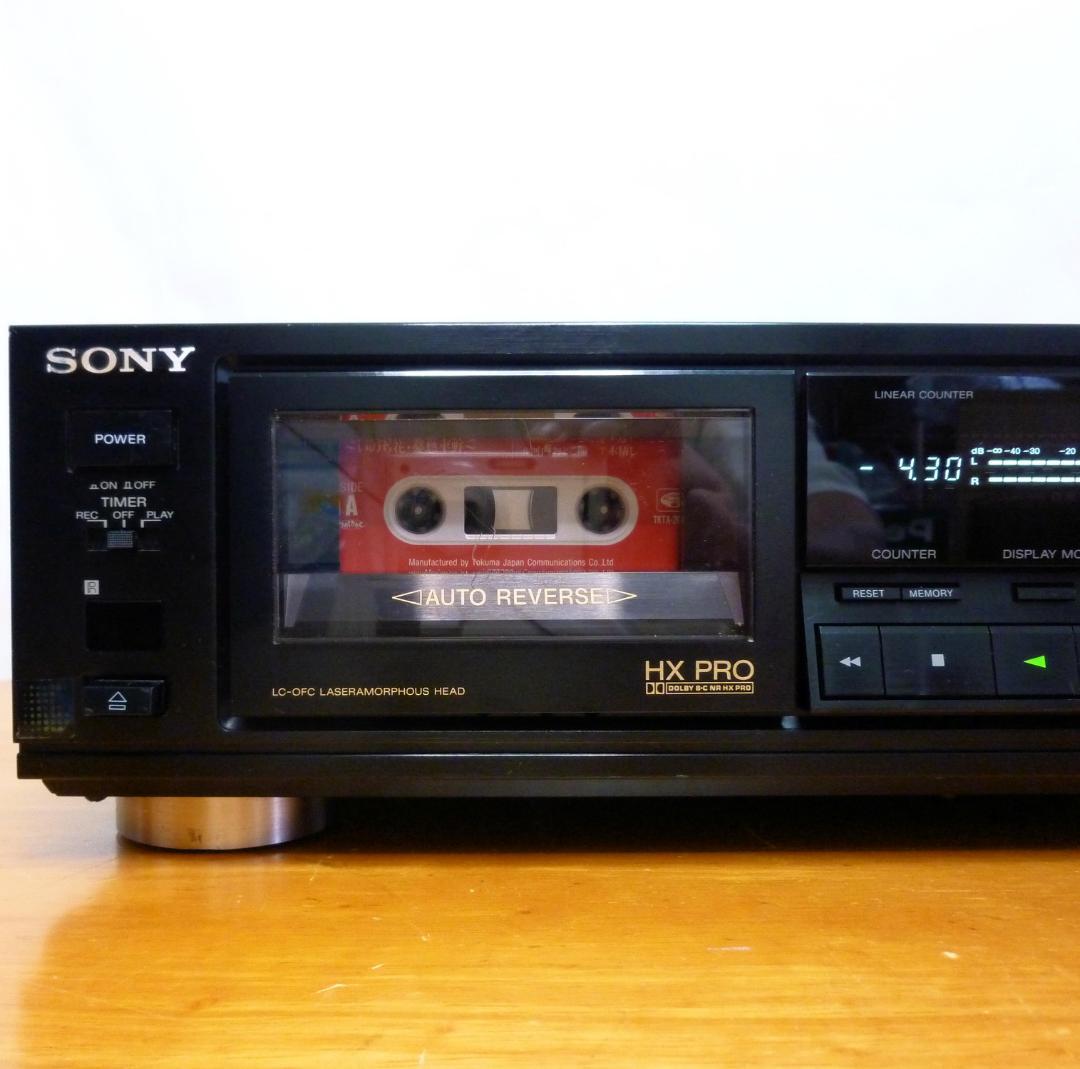 SONY ソニー TC-K500R オートリバースカセットデッキ プレーヤー