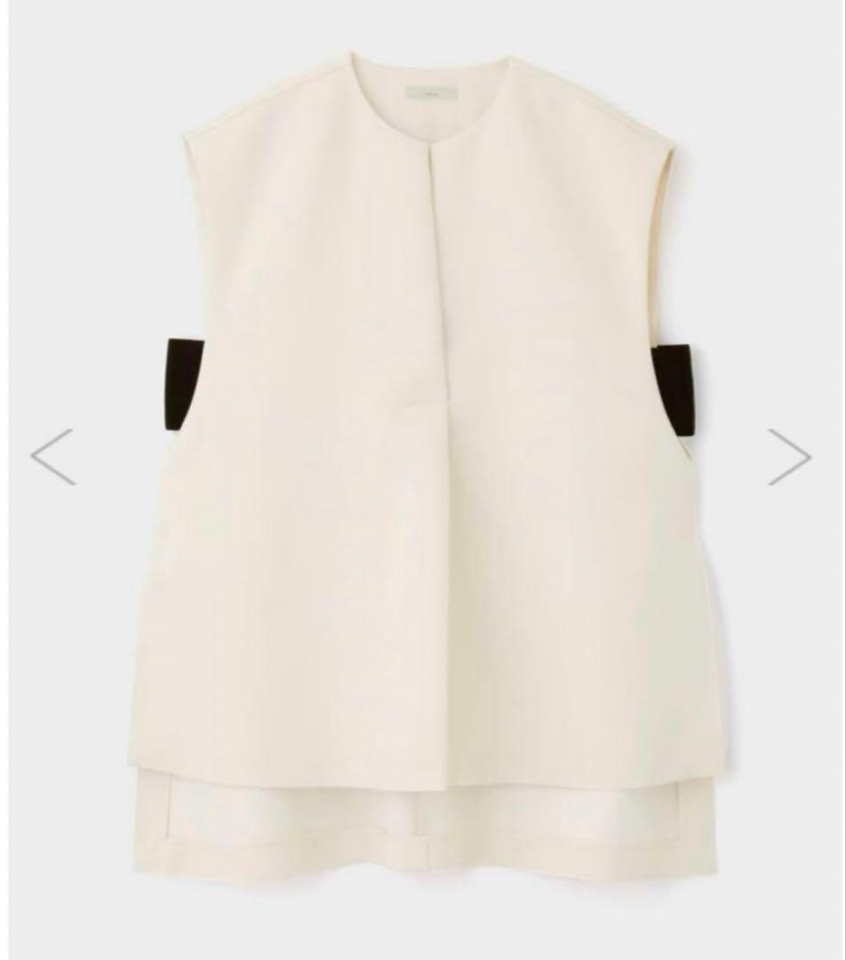 【LE PHIL】マトラッセトリプルクロス ジレブラウス