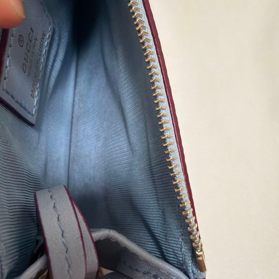 GUCCI バイカラーキーケース　ヒグチユウコ　ケース　日本限定　財布