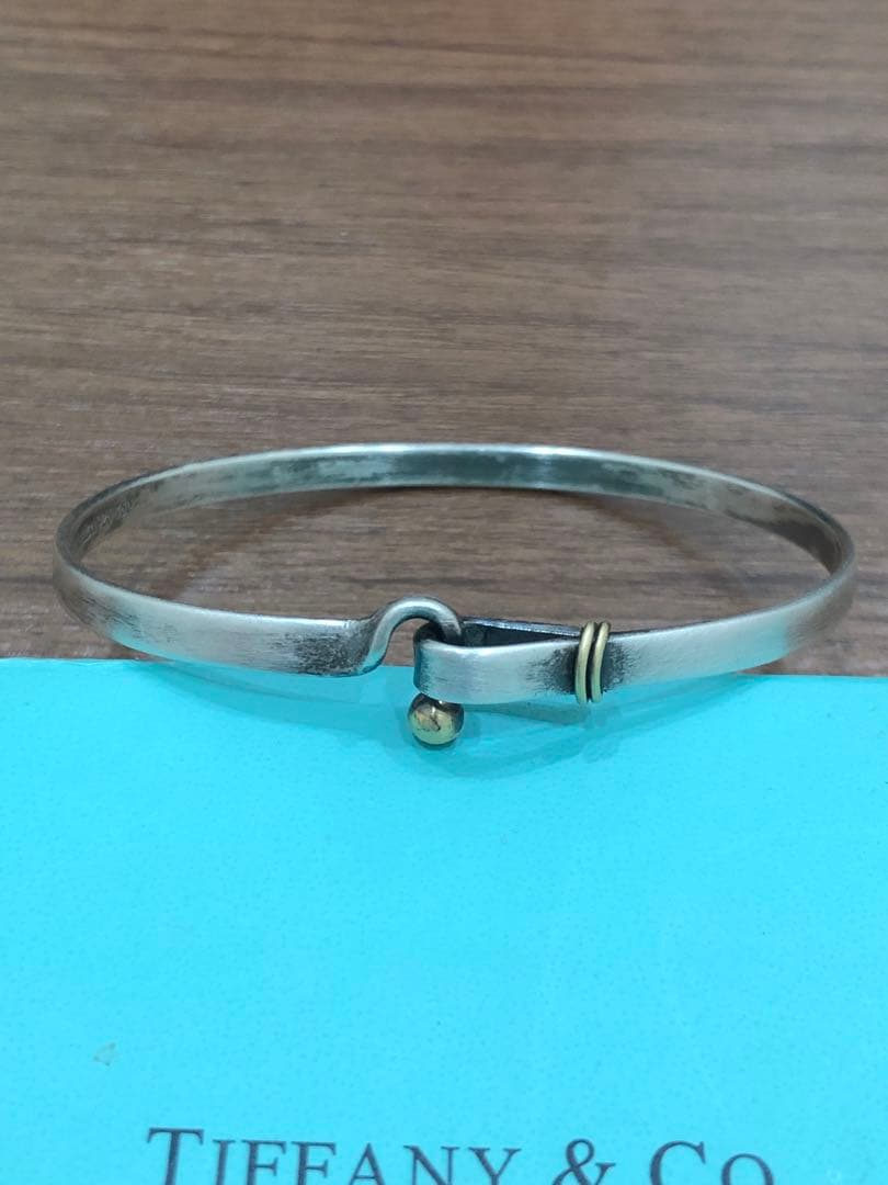 ケ*キ様 ☆Tiffany & Co. ティファニー　コンビバングル　925&7