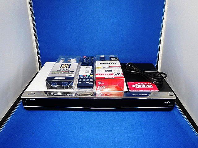 SHARP ブルーレイ レコーダーBD-W560 整備済　作動保証