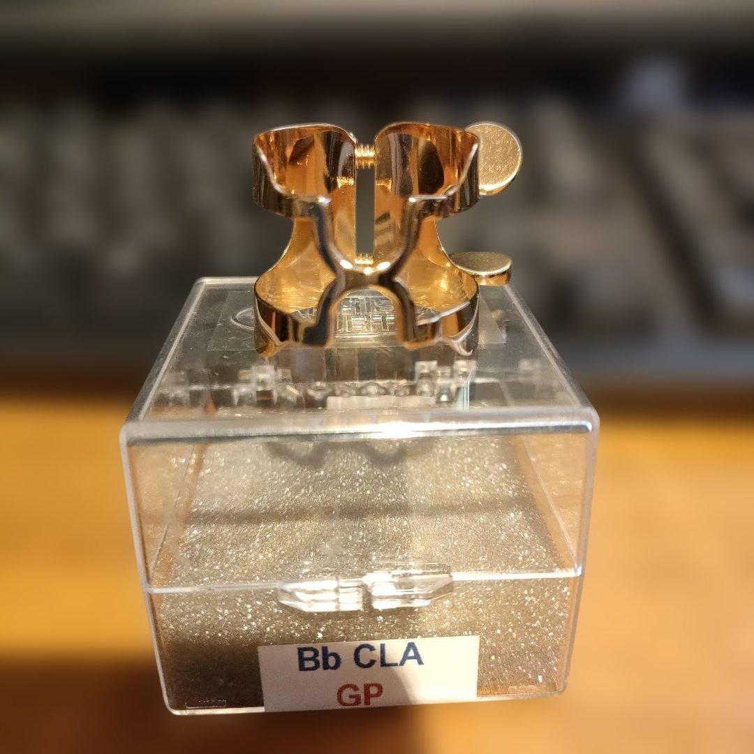 ハリソン ハーツ クラリネットリガチャー 金メッキ