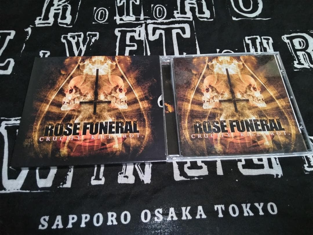 Rose Funeral / Crucify.Kill.Rot. CD デスコア