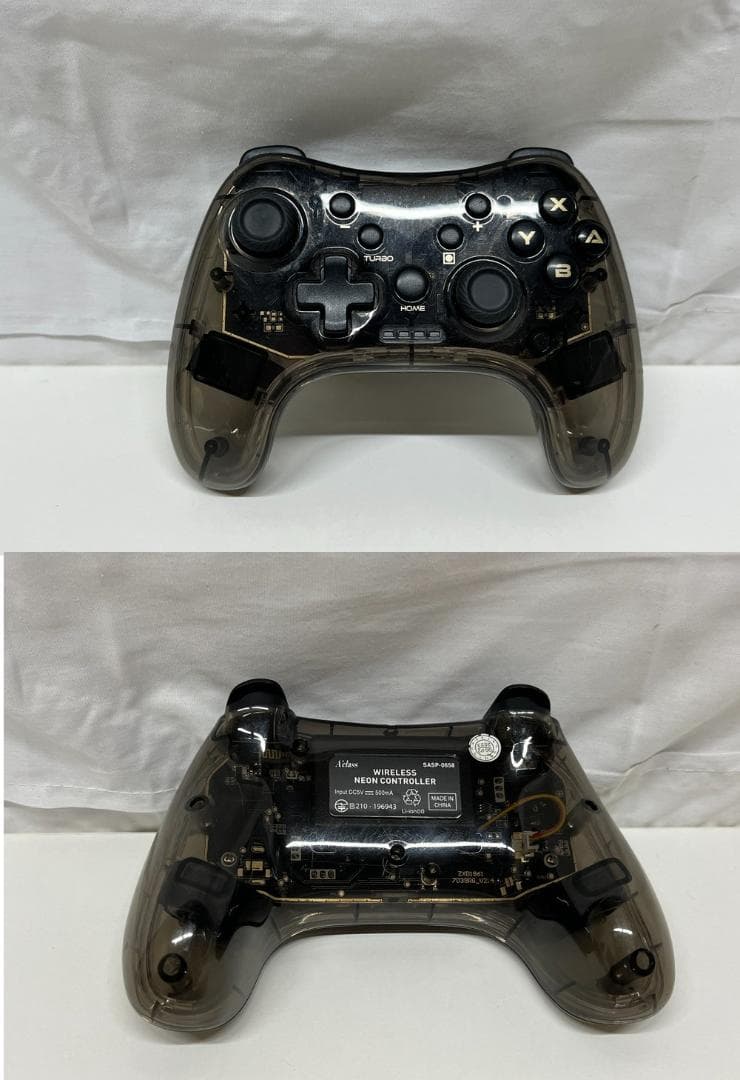 ◆Nintendo Switch任天堂スイッチ 赤青本体プロコン付き　08198